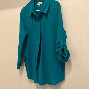 Norm Thompson Size XL Long Tunic